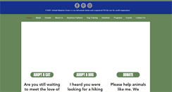 Desktop Screenshot of pawsadoption.org